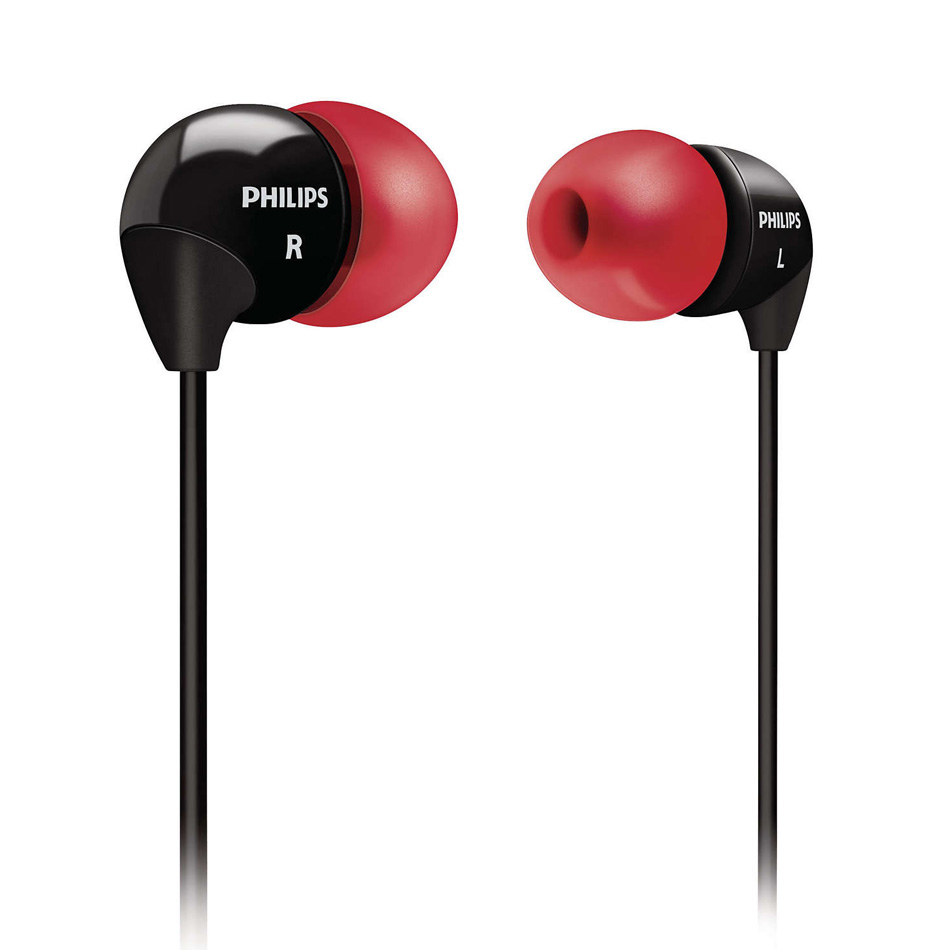 Auricular rojo  philips intr-auditivo - SHE3500RD00 - PHILIPS