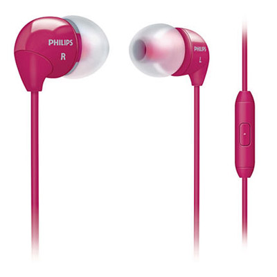 AURICULAR INTRAUDITIVO COLOR ROSA - SHE3595PK00 - PHILIPS