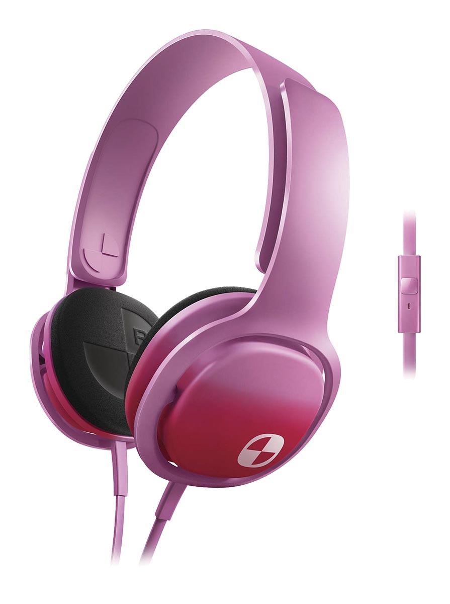 Auriculares Philips &amp; O´neil color rosa - SHO3305FIN00 - PHILIPS