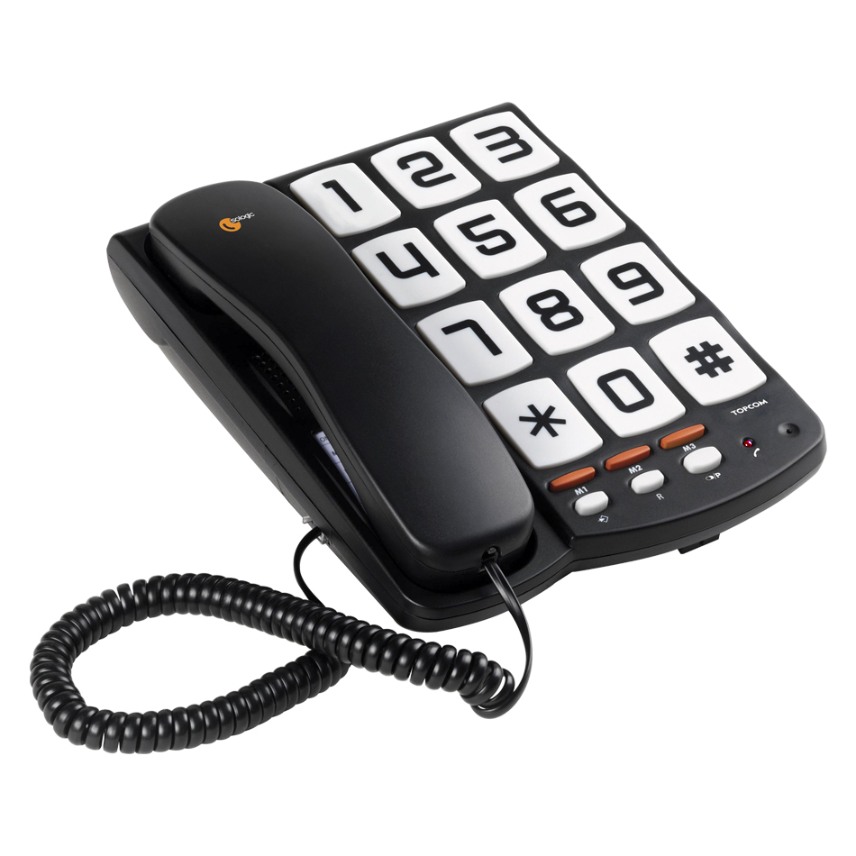 Telefono de teclas grandes TS-6650 - TS6650 - TRISTAR