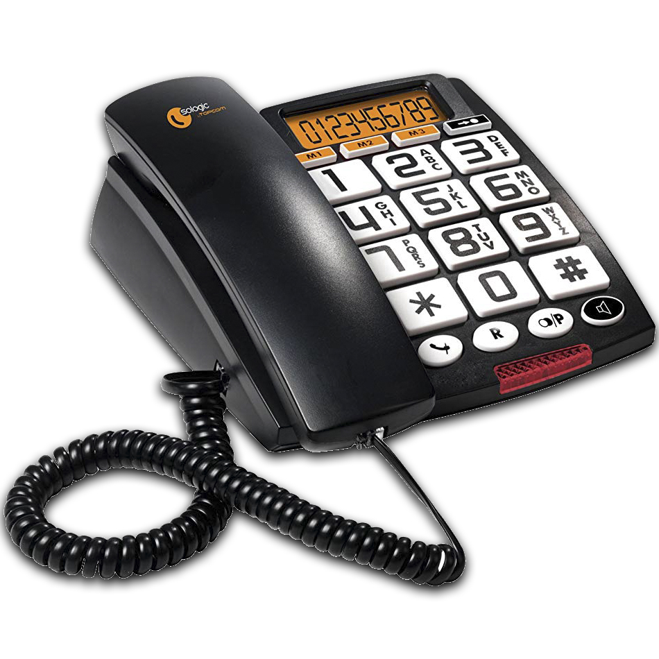 Telefono de cable con manos libres, pantalla  TS-6651 - TS6651 - TRISTAR