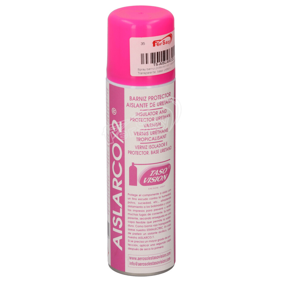 Spray barniz protector TS-ASLARCO-2 - TSAISLARCO2 - TASOVISION