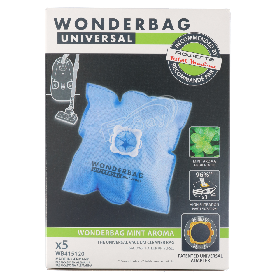 Bolsa aspirador Wonderbag original WB415120 - WB415120 - GRUPO SEB