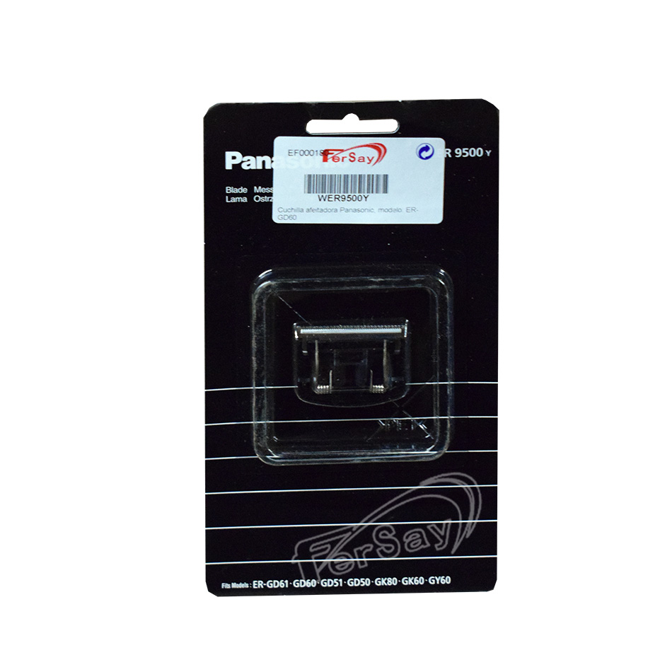 Cuchilla afeitadora Panasonic, modelo: ER-GD60 - WER9500Y - PANASONIC