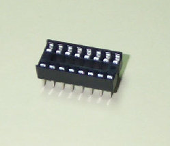 Zócalo 16PIN paso 2,54mm - ZOC16 - UNIVER